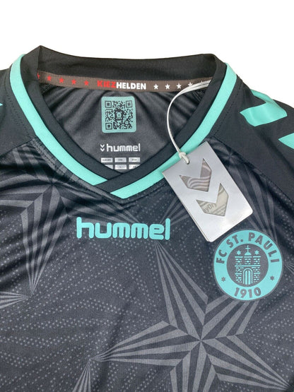 FC St.Pauli 2014-15 Ausweich Trikot XL Hummel (mit Etiketten)