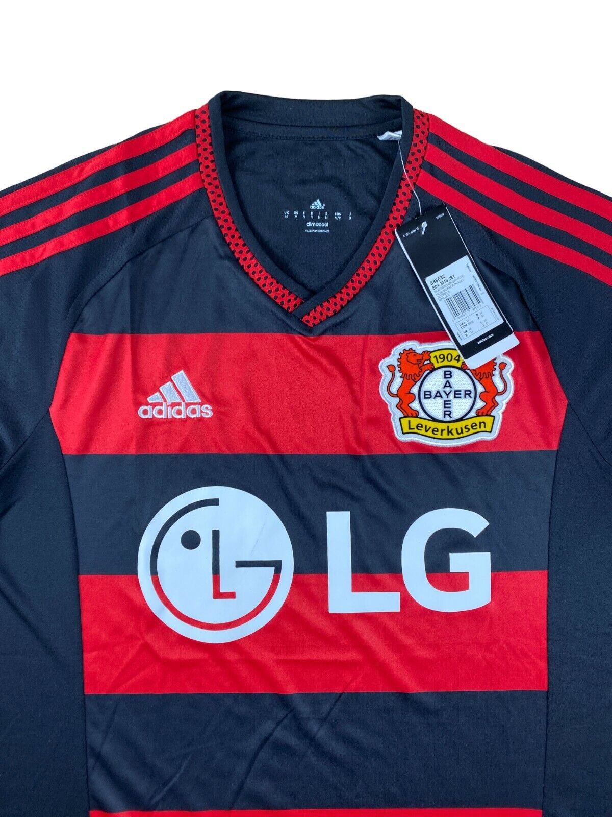 Bayer 04 Leverkusen 2015-16 Heim Trikot S adidas (mit Etiketten)