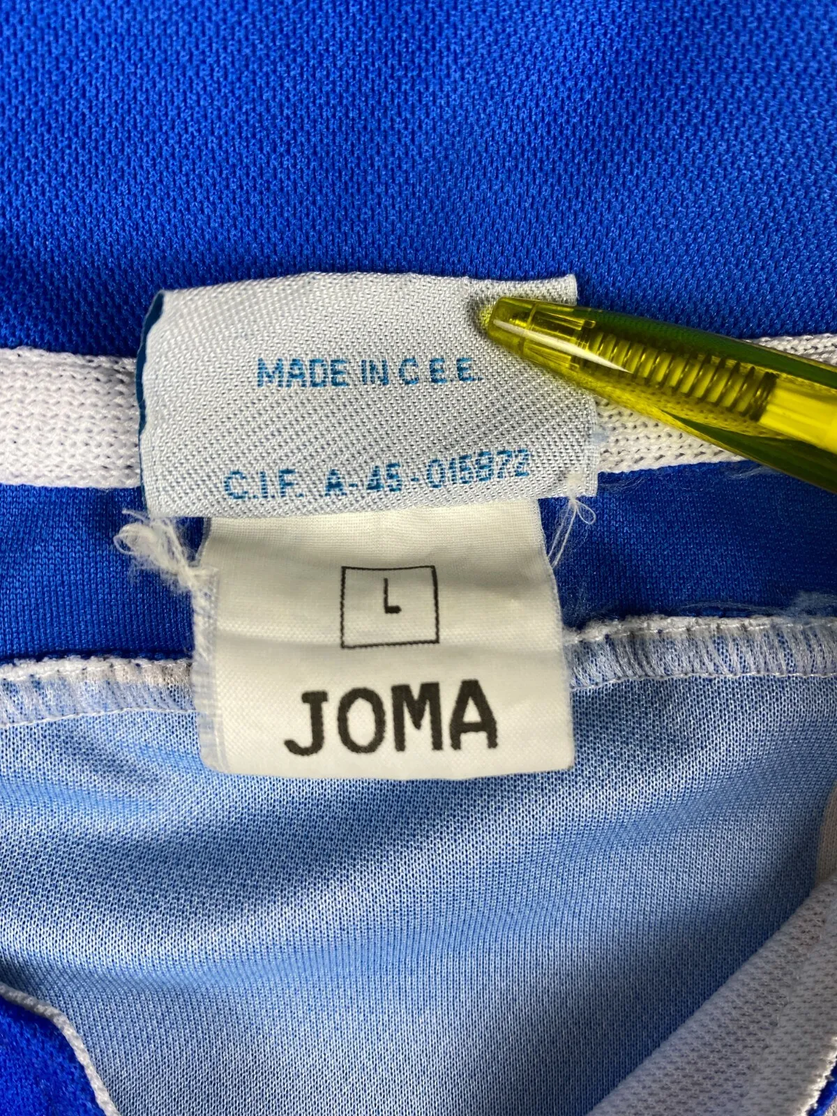 Deportivo La Coruña 2001-02 Heim Trikot L joma