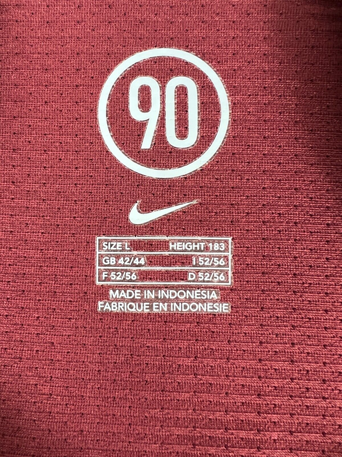 Barcelona 2005-06 Trainingsshirt L nike total 90