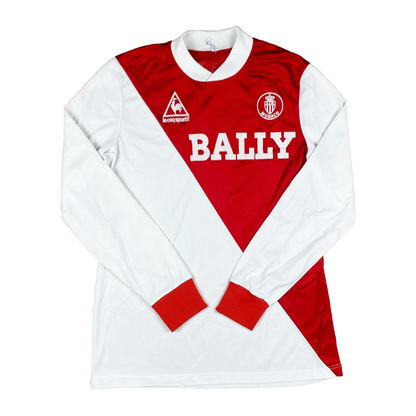 AS Monaco 1983-85 Heim Trikot L le coq sportif