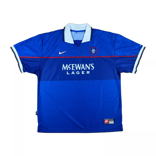 Glasgow Rangers 1997-99 Heim Trikot XXL nike