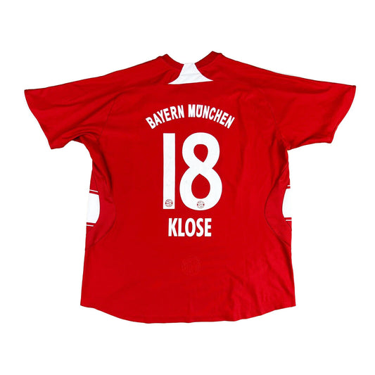 Bayern München 2007-08 "Klose" Heim Trikot XL adidas