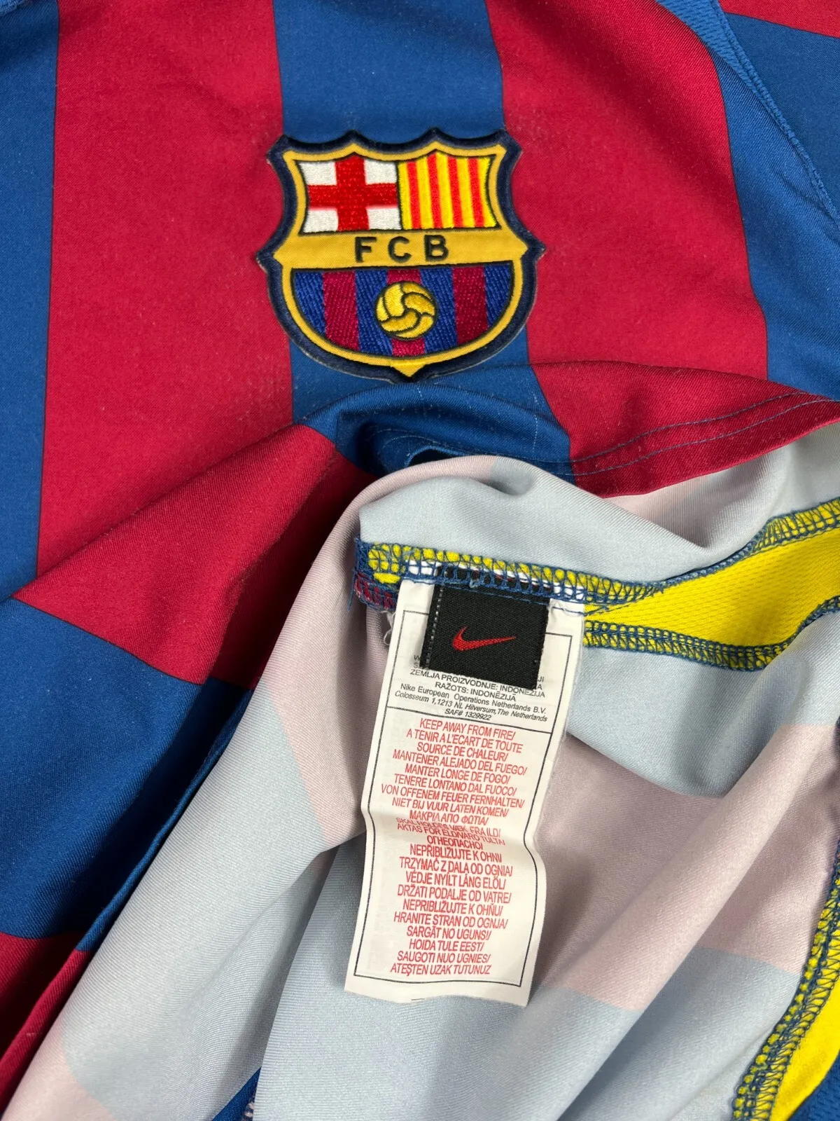 Barcelona 2005-06 "Ronaldinho" Heim Trikot XXL nike total 90