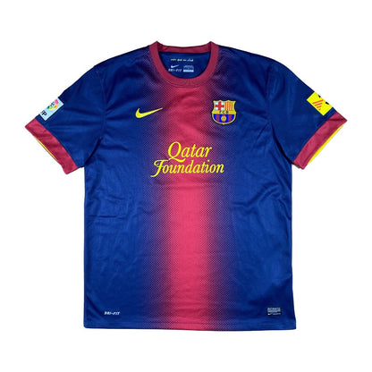 Barcelona 2012-13 "Villa" Heim Trikot L nike