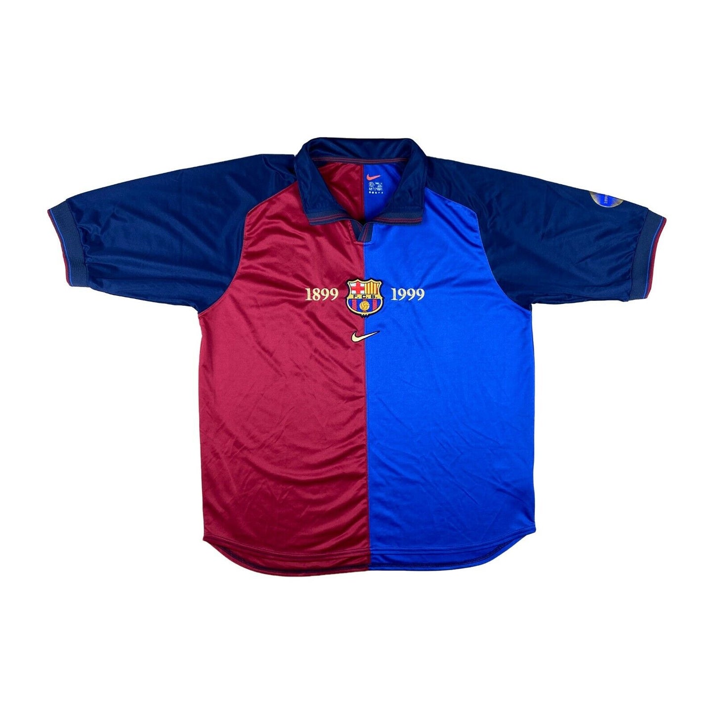 Barcelona 1999-00 Heim Trikot XL nike *100 Jahre*